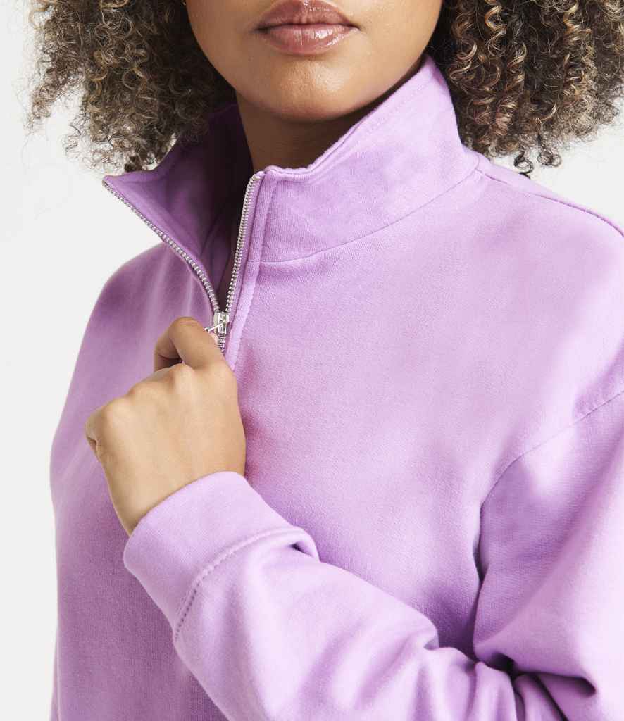 トップス uni AWDis Ladies Cropped 1/4 Zip Sweatshirt - PenCarrie